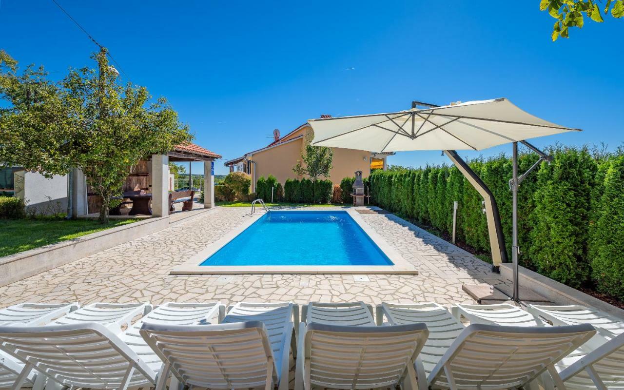 House Semy With Private Pool Villa Pazin Eksteriør bilde